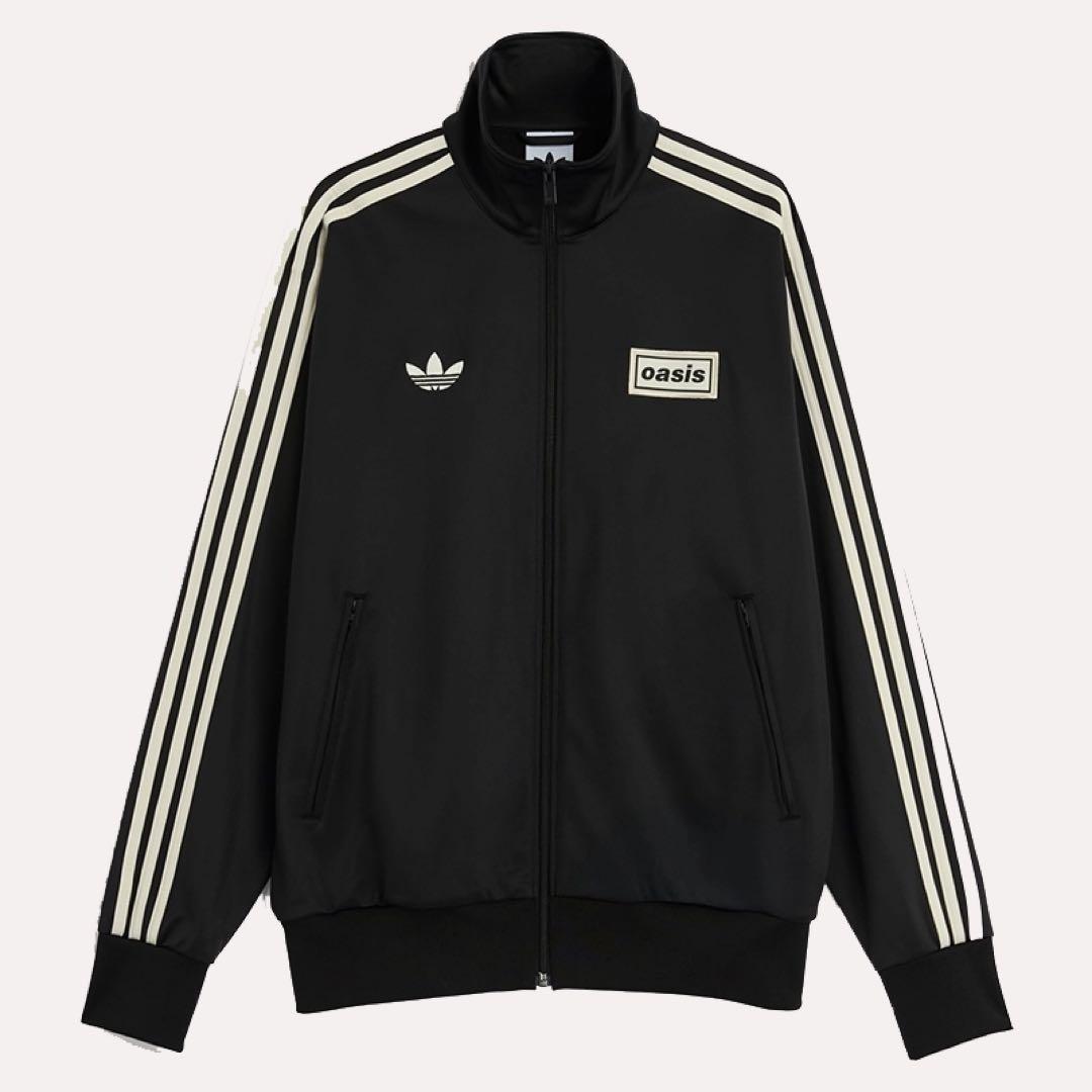 adidas oasis 25 トラックジャケット 2XL 黒 - メルカリ
