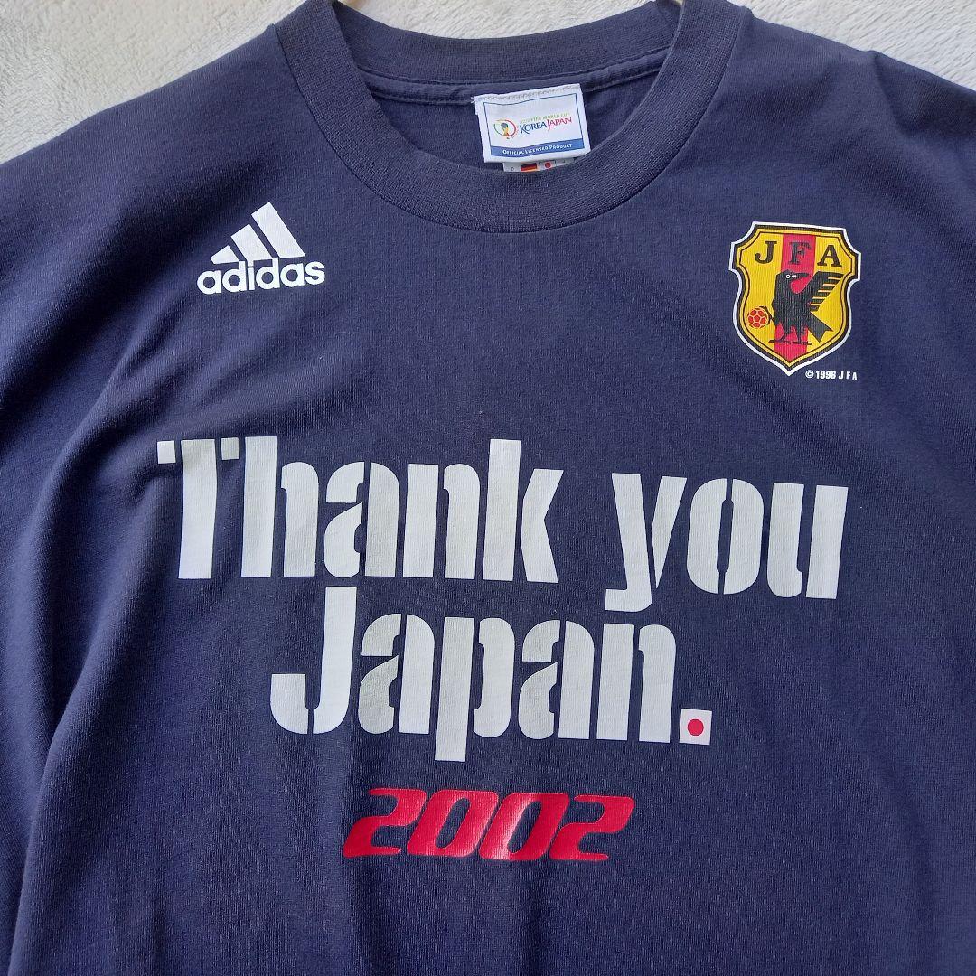新品タグ付】サッカーw杯 Thank you Japan 2002 Tシャツ - メルカリ