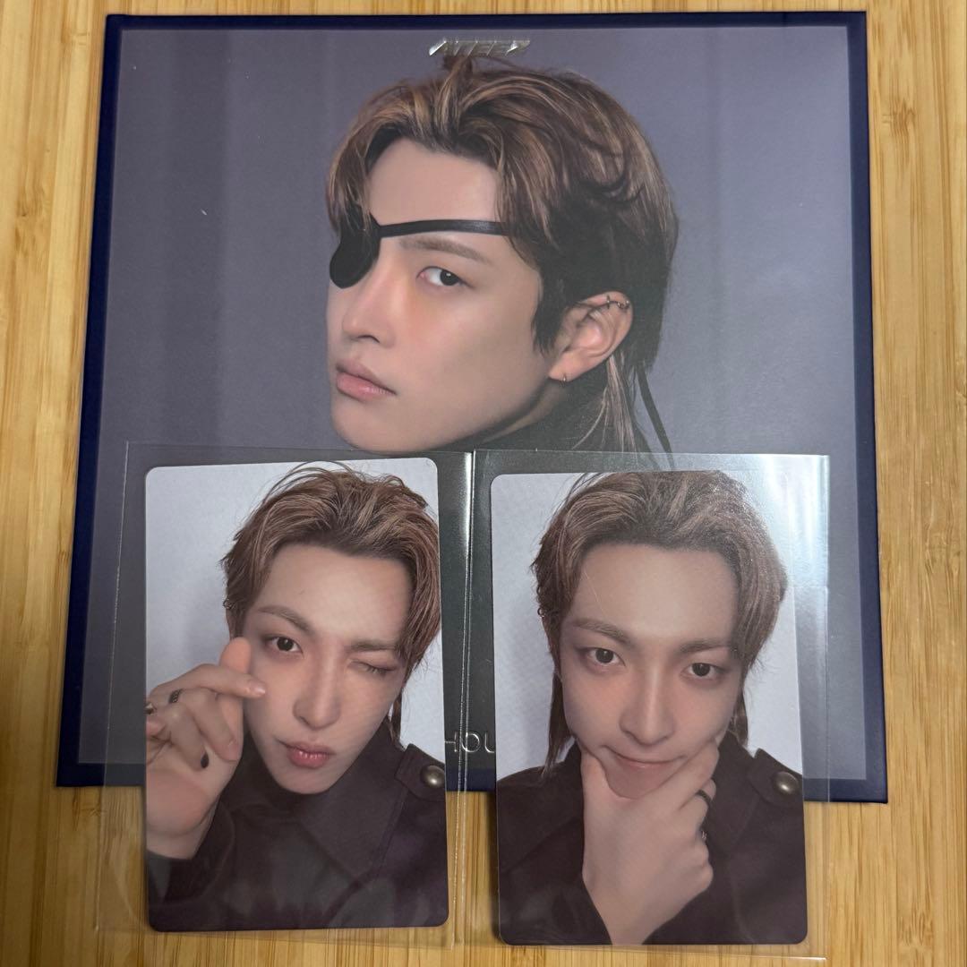 ATEEZ ホンジュン デジパック トレカ セット - メルカリ