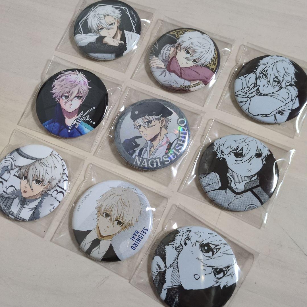 ブルーロック 凪誠士郎 缶バッチ まとめ売り - メルカリ