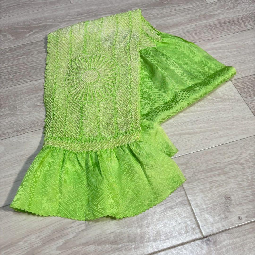 正絹 紬 十日町紬風 小紋 フルセット 着物専門店扱い まるやま フ9988