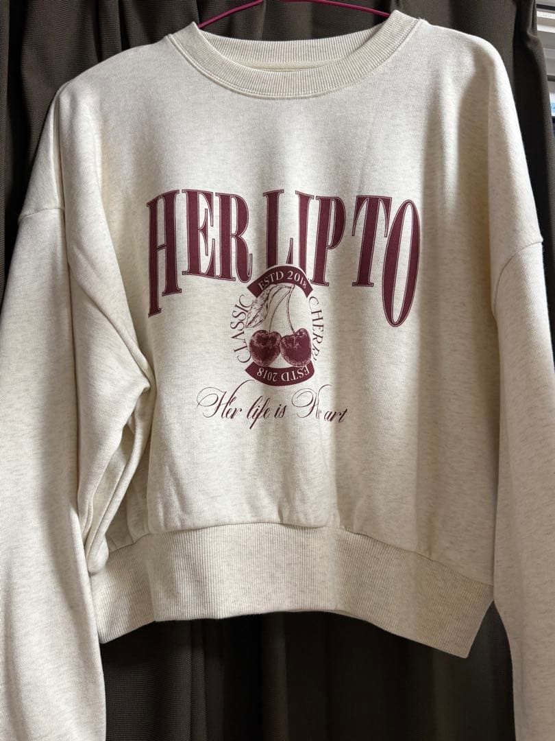 トップス Her lip to Her lip to Logo Top