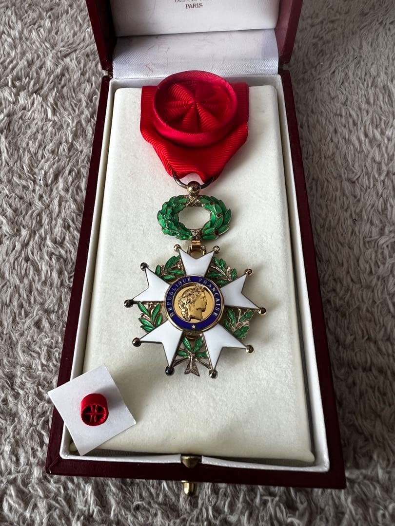 レジオン・ドヌール勲章 勲四等 フランス軍 仏軍 ナポレオン　略章 レジオンドヌール勲章 - Wikipedia