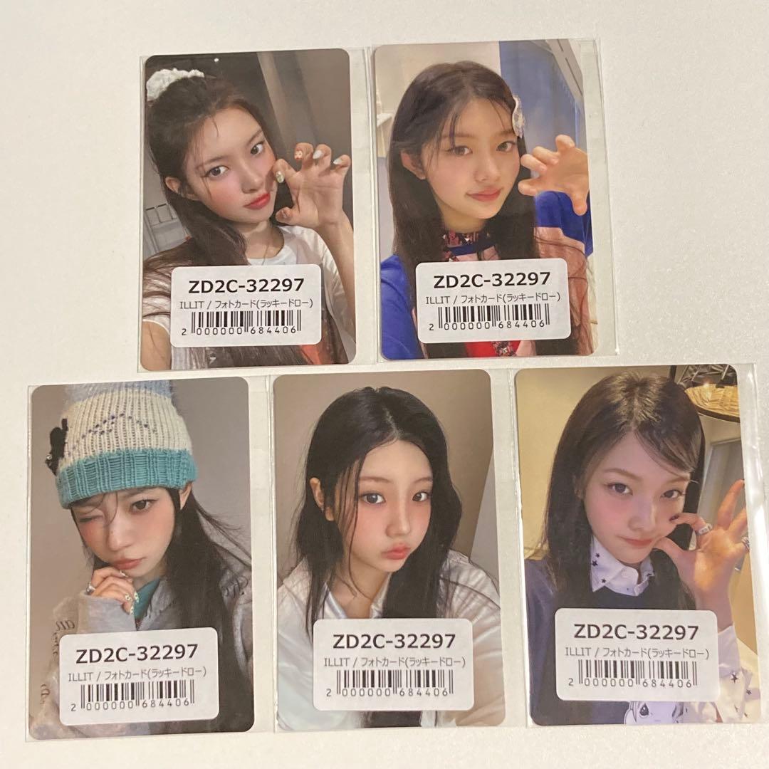 illit bomb tsutaya ラキドロトレカ5種コンプ✖️3