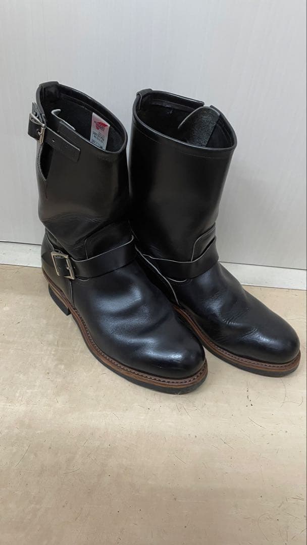 9.5EE レッドウィング2268エンジニアブーツ03年製 PT99 羽タグ