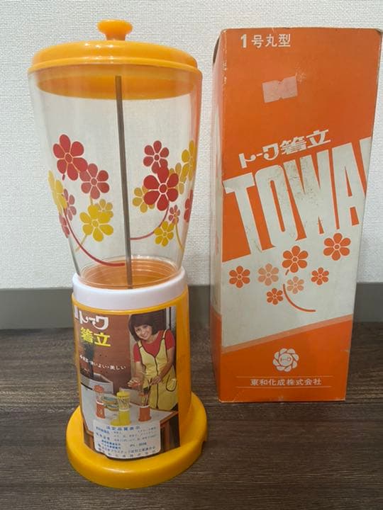 新品未使用】昭和レトロ トーワ 花柄 箸立て - メルカリ