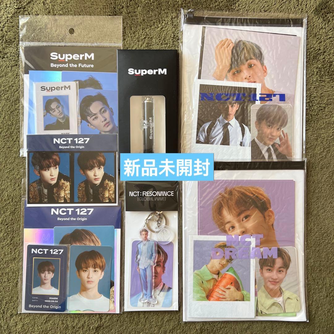 NCT SuperM マーク 公式グッズ 7点セット 即購入⭕️ Qoo10] SMエンターテインメント 【公式MD_1】(7種選択) NCT 1