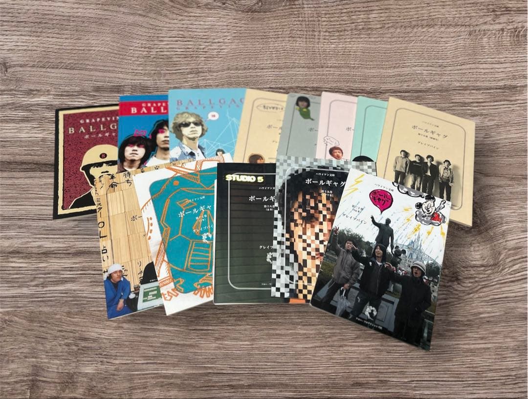 《初期》grapevineファンクラブ会報36冊+α