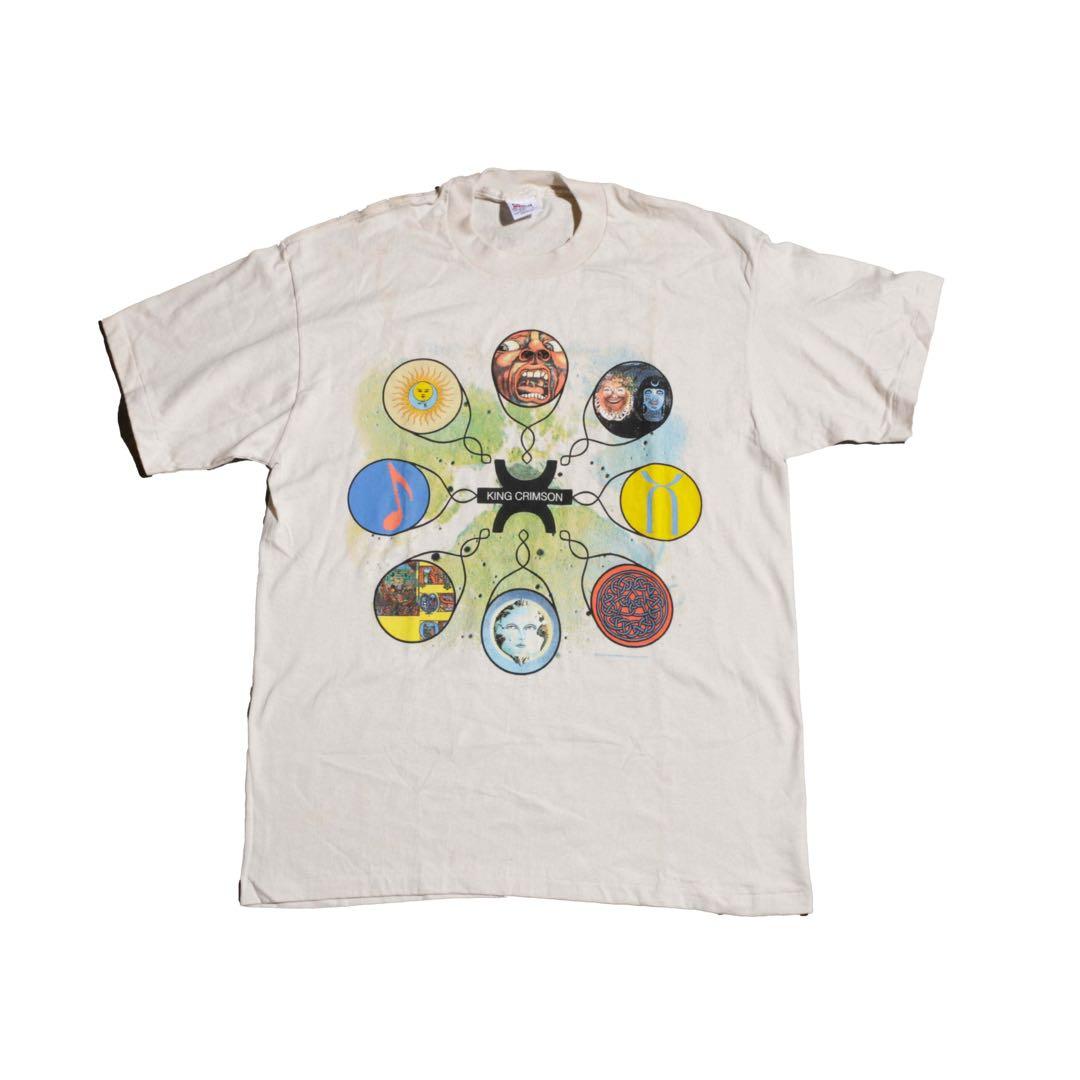 king crimson Tシャツ 90s ビンテージ - メルカリ