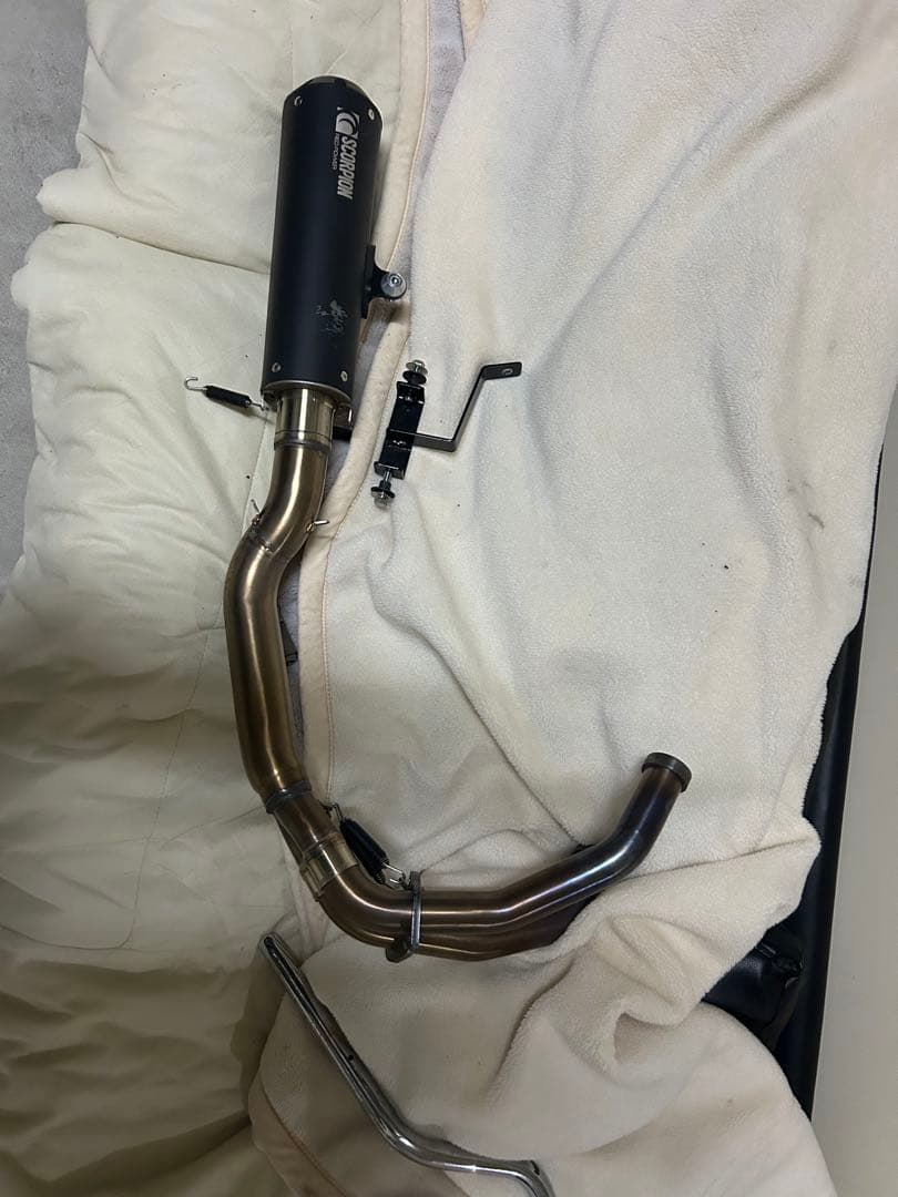 z650RS SCORPION マフラー　全年式対応加工あり。 KAWASAKI カワサキ Z650RS 2022- Z650 20- フルシステム RED POWER