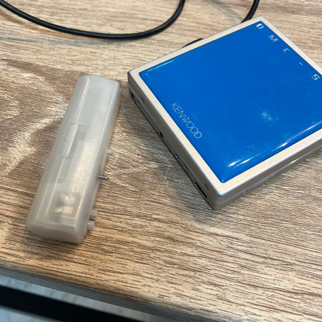 ケンウッド DMC-S33 ポータブルMDプレーヤー 乾電池パック付