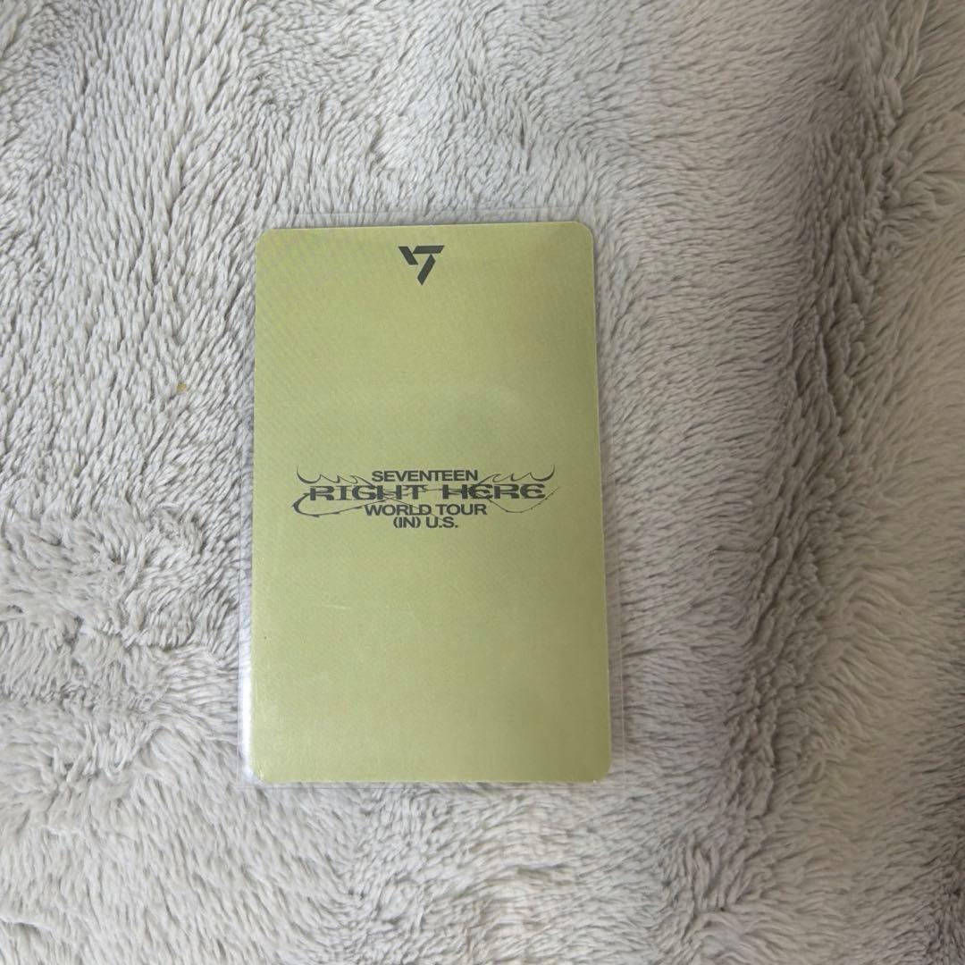 セブチ アメリカ US ツアー 会場限定 ラキドロ トレカ ウォヌ V2