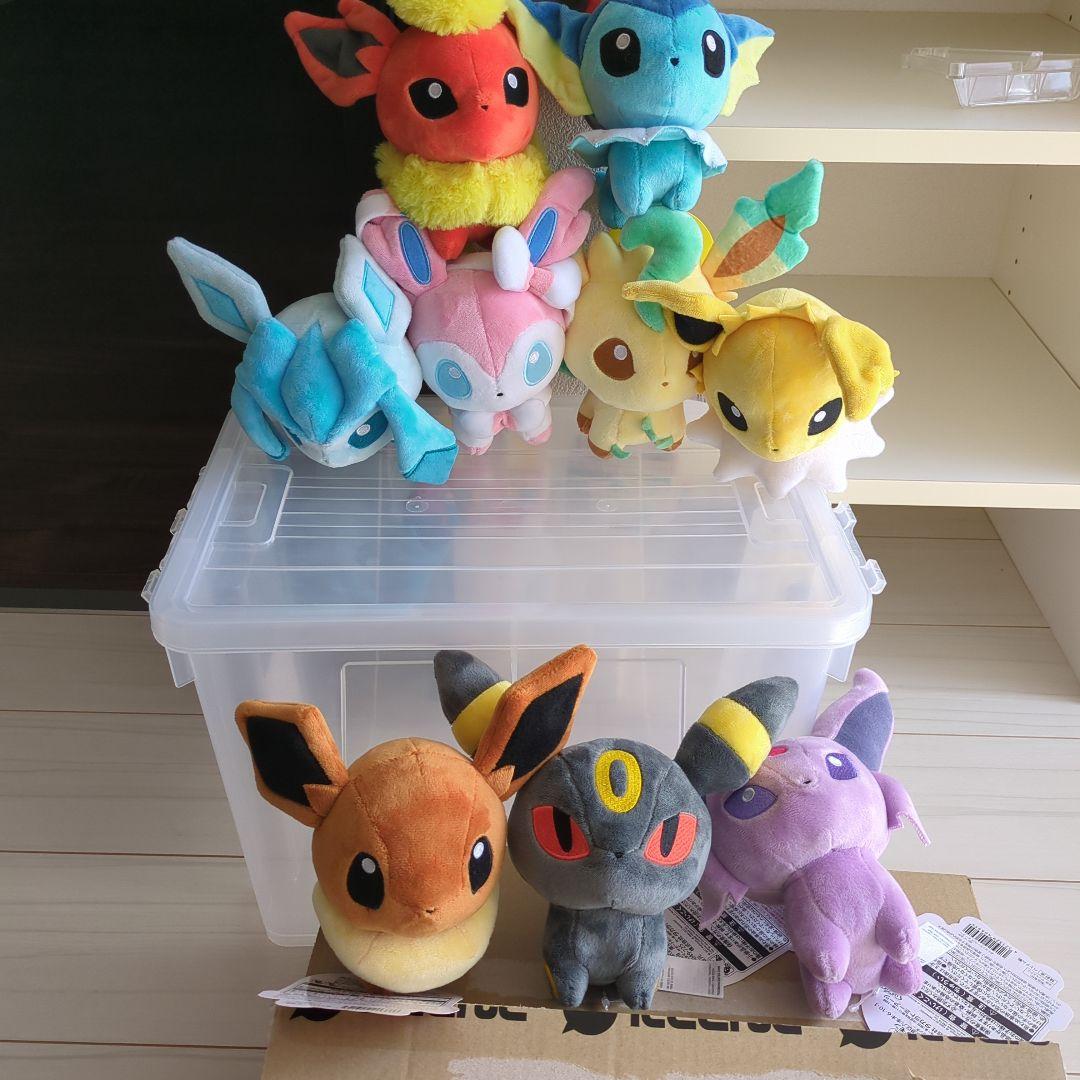 ポケモン ポケモンドールズ イーブイフレンズ ブイズ ぬいぐるみ 9体