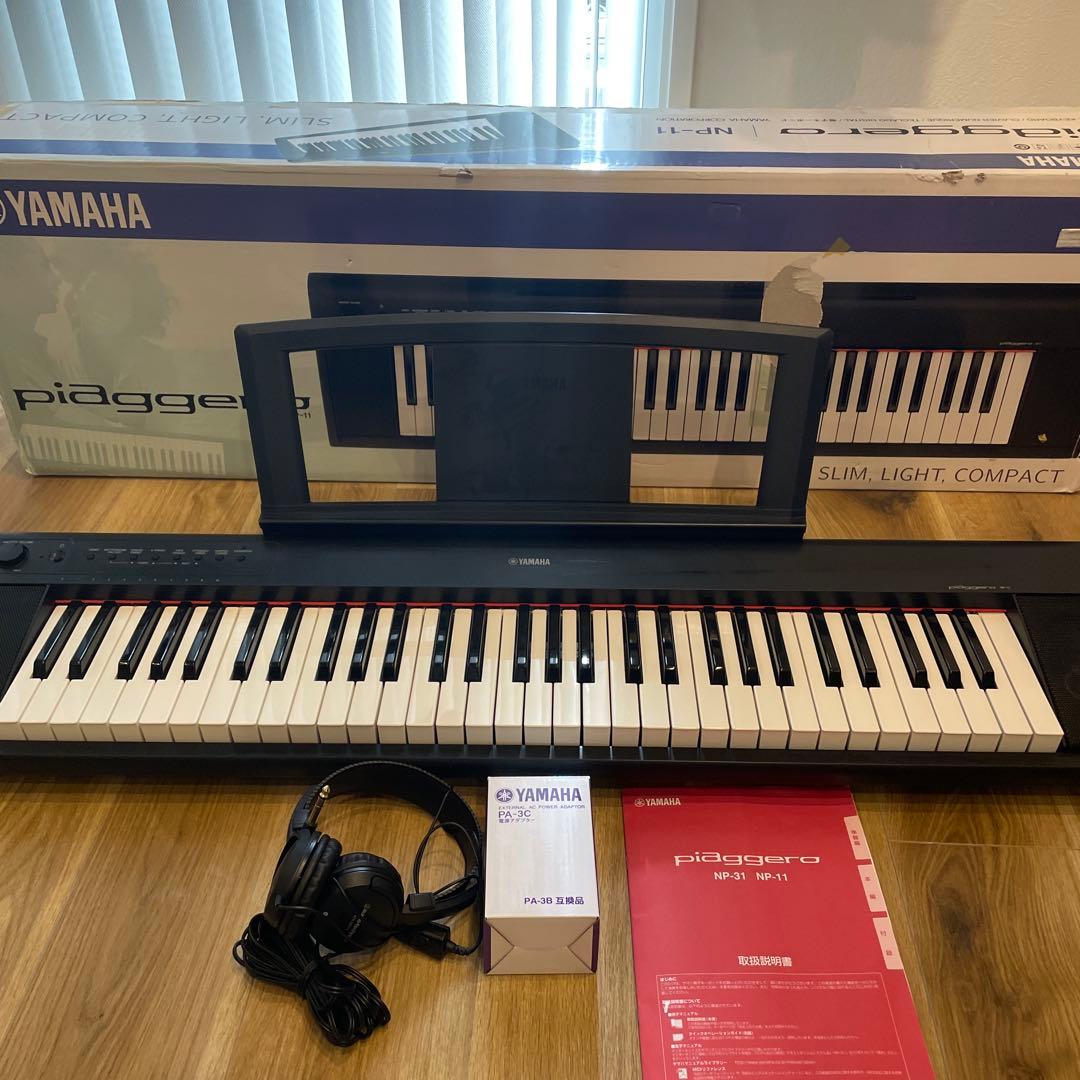 ちゃしば様専用】YAMAHA piaggero NP-11 キーボード - メルカリ