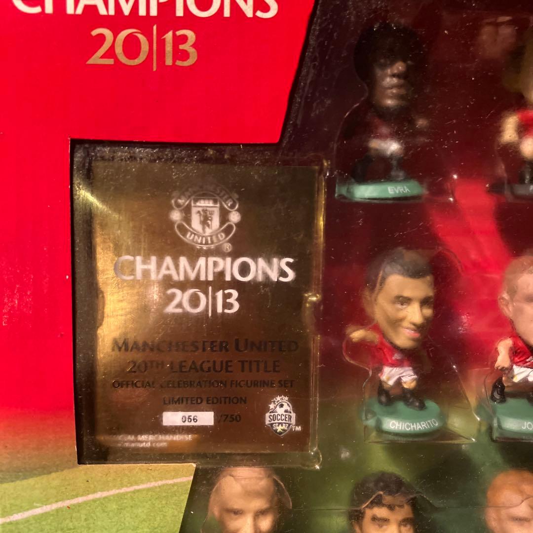 マンチェスター・ユナイテッド 20周年リーグタイトル記念フィギュア