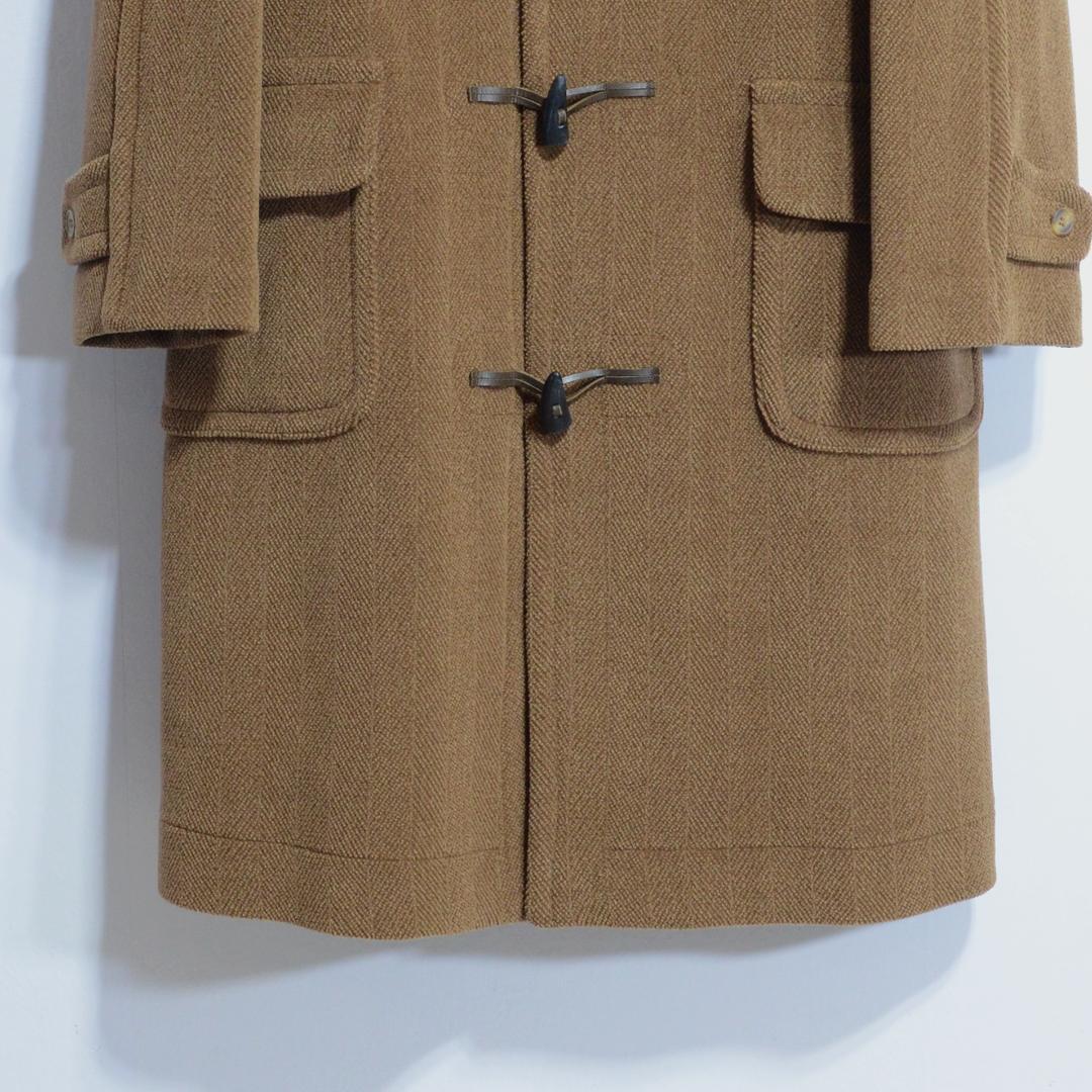 超極上品 チベット社製ムーアブルックカットパイル ダッフルコート H