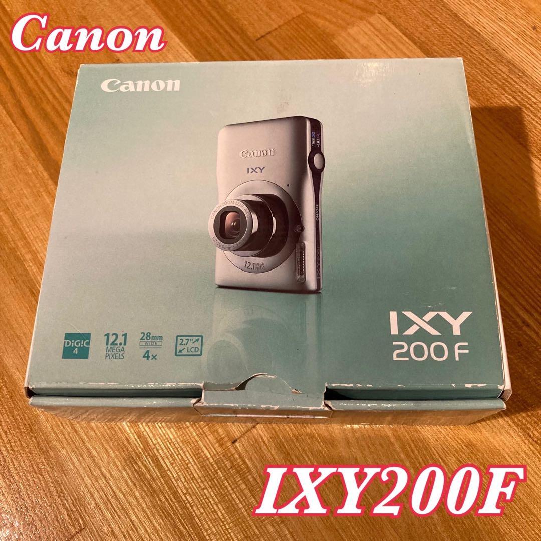 Canon IXY200F シルバー キヤノン イクシー デジカメ　付属品完備 販売終了】IXY 200(シルバー):コンパクトデジタルカメラ 通販