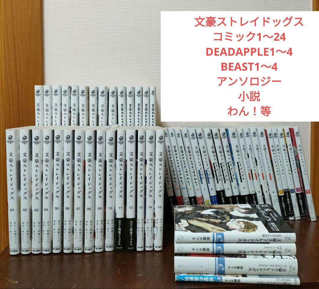 文豪ストレイドッグス 全巻セット 商品説明欄、必読 - メルカリ