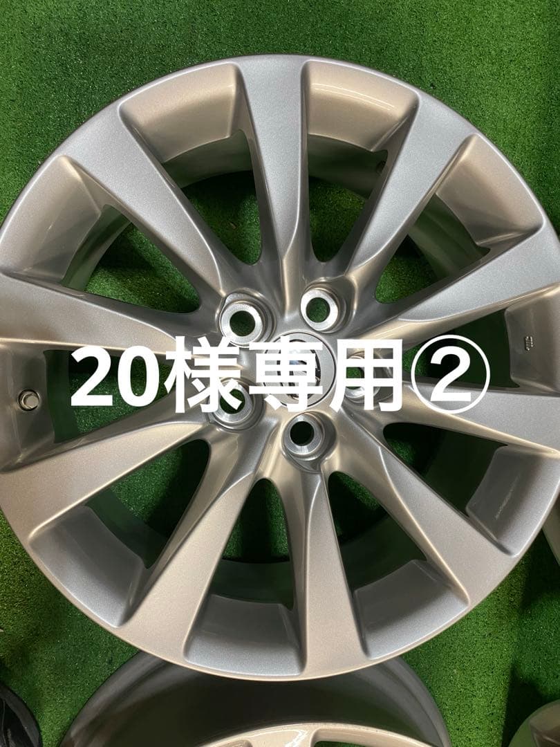 レクサスホイール② 送料無料 20系レクサスNX ボルト車専用ホイール 鍛造ホイール Genuine