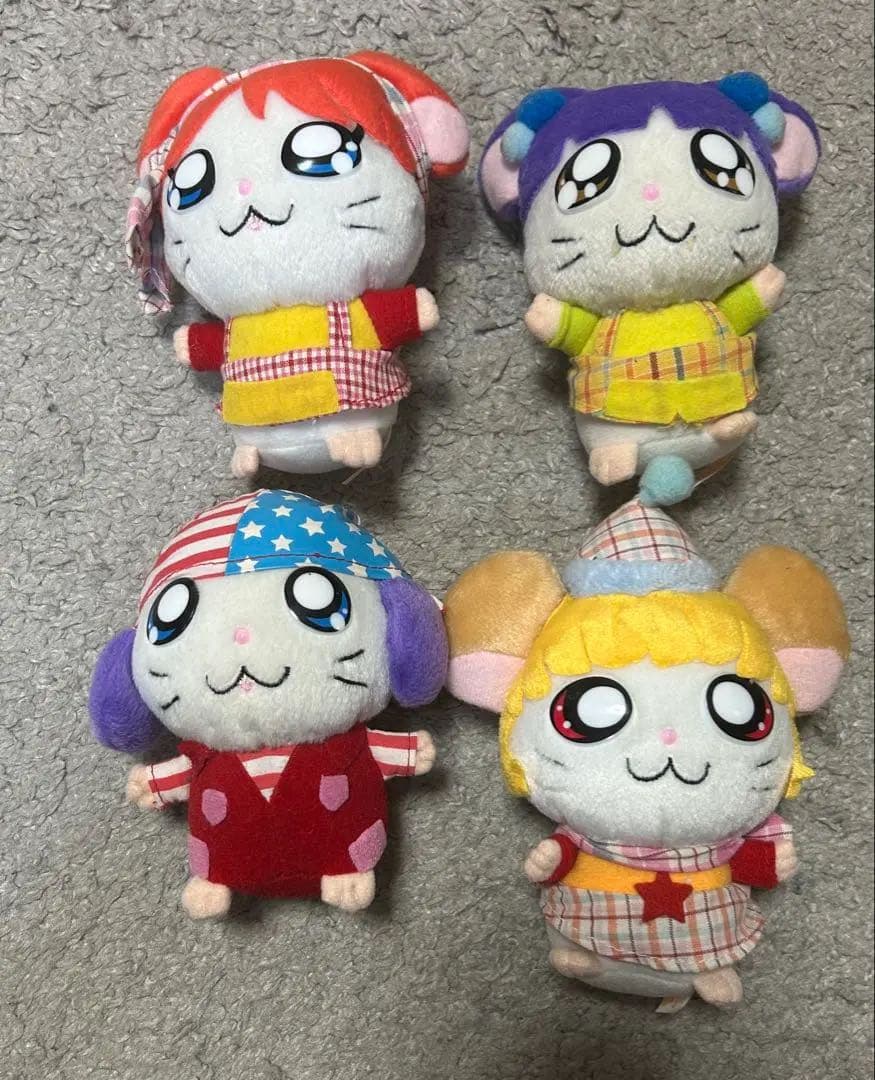 レア】とっとこハム太郎 劇場版 ミニハムず ぬいぐるみ 平成レトロ