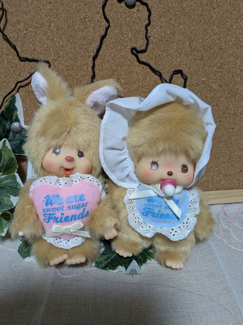 正規品新品タグ付 スウィートシュガーモンチッチキーチェーン2set