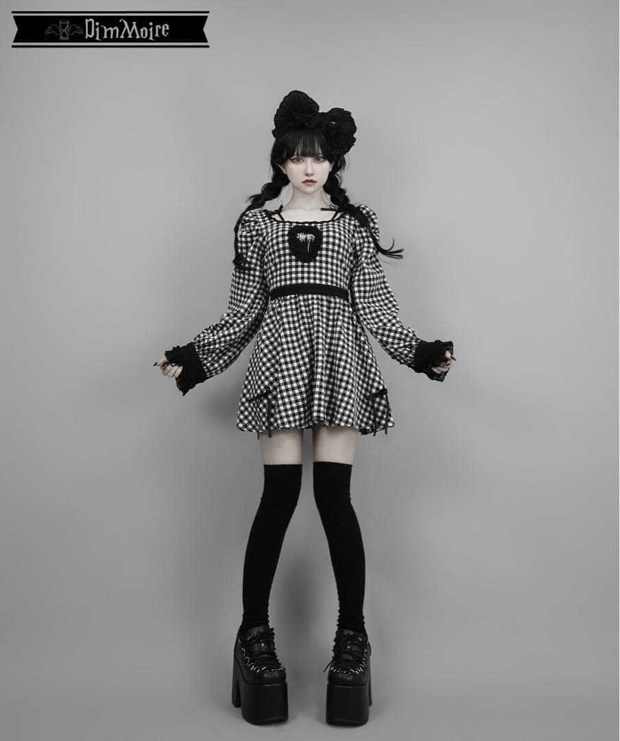 DimMoire Coffin Dollミニワンピース チェック - メルカリ