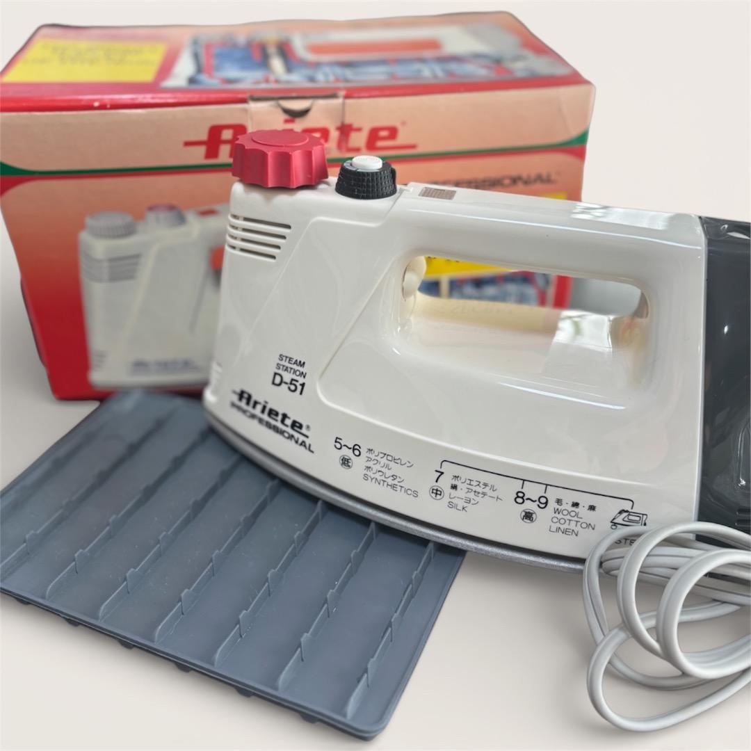 【美品】Ariate アリエテ スチーム アイロン ST-D-51｜業務用クラス 1081800-1.jpg