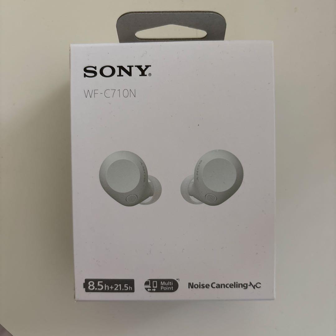 SONY ワイヤレスノイズキャンセリングイヤホンWF-C710N/白 WF-C710N | ヘッドホン | ソニー