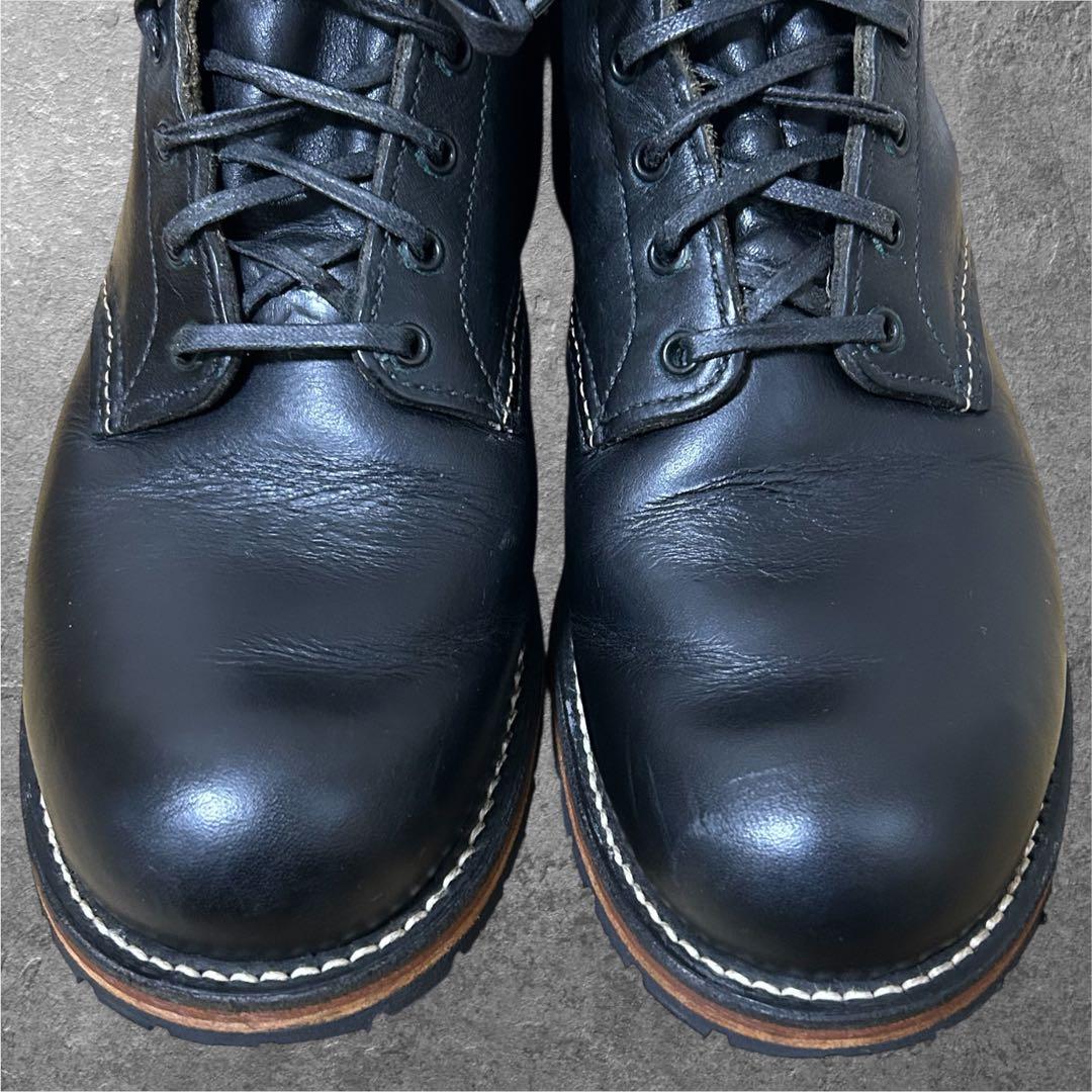 27.5cm RED WING 9014 BECKMAN ワークブーツ 本革 黒