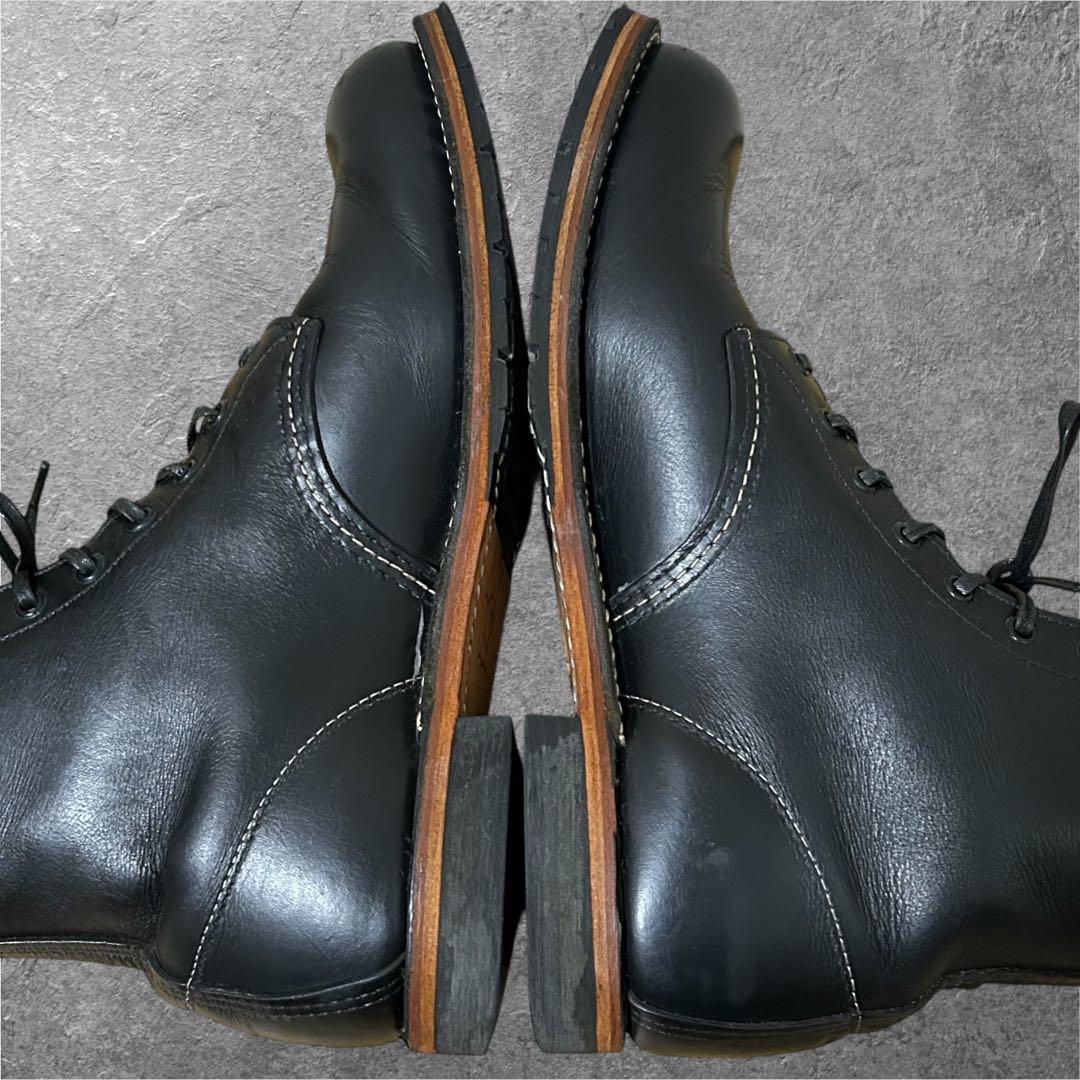 27.5cm RED WING 9014 BECKMAN ワークブーツ 本革 黒