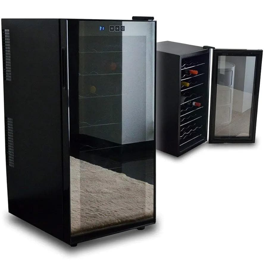 ワインセラー 32本 家庭用 ペルチェ方式 78L ブラック コンポジット IRIS OHYAMA（アイリスオーヤマ） ワインセラー 32本 ペルチェ式 家庭