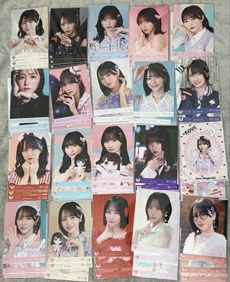 【野口衣織】生写真まとめ売り＋4カット/封入付き イコラブ 野口衣織 8周年 生写真 4カット - メルカリ