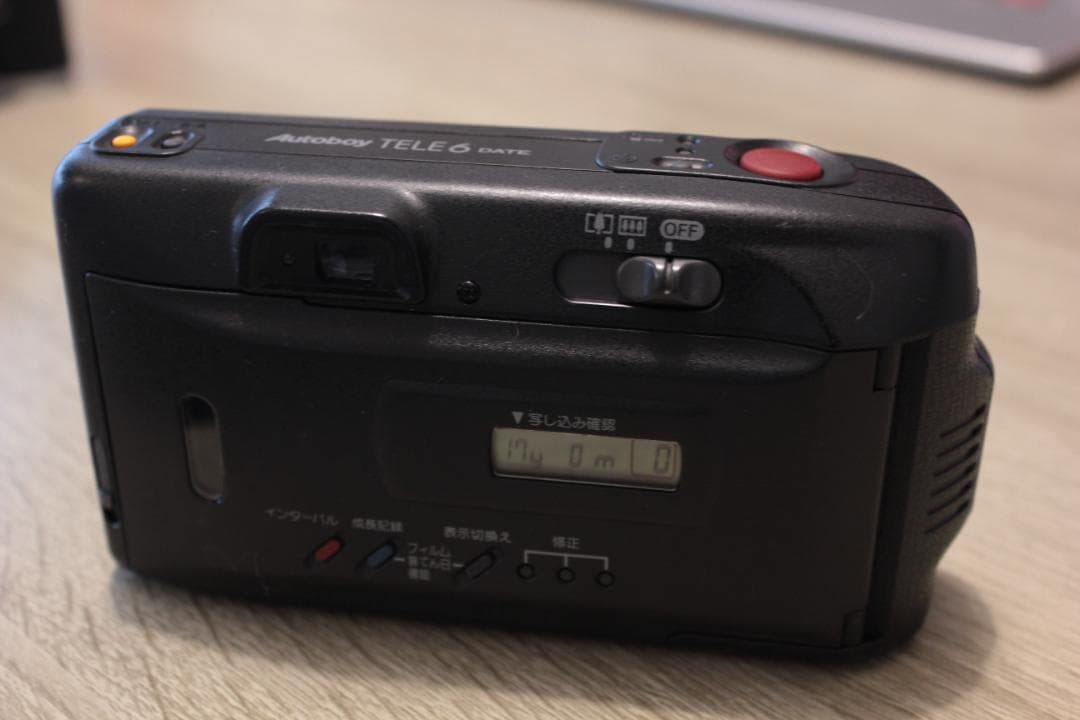 美品】Canon Autoboy TELE 6 コンパクトフィルムカメラ - メルカリ