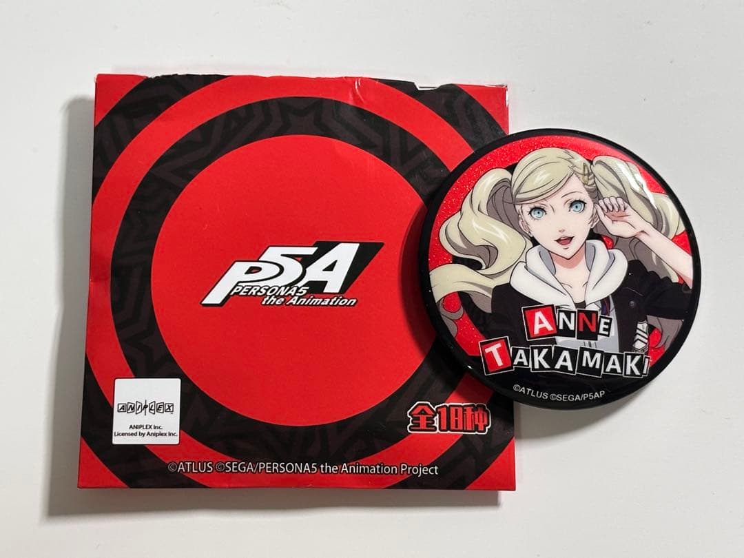 ペルソナ5A高巻杏 缶バッジ アジア地域限定 正規品 - メルカリ