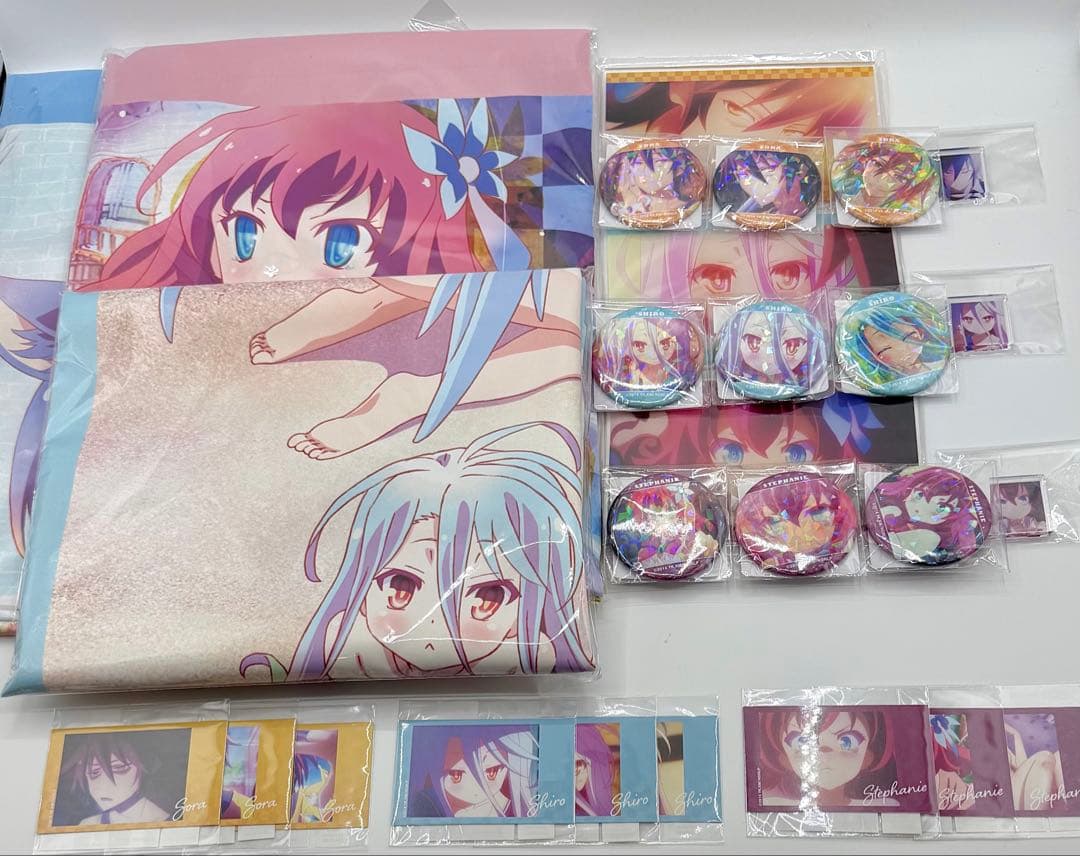 ノーゲーム・ノーライフ』くじ 空 / 白 / ステフ フルセット 空 ステフ