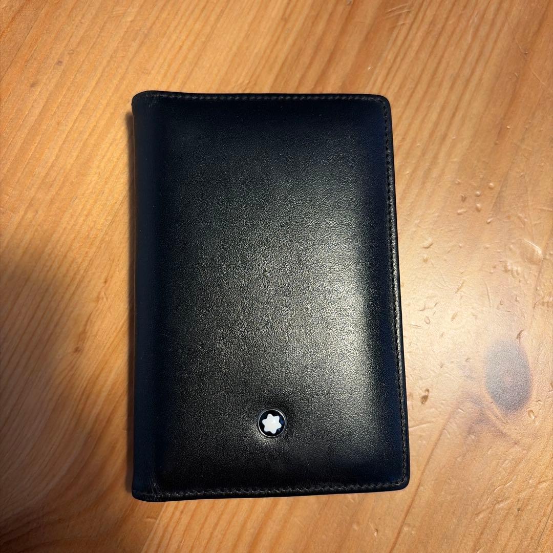 名刺ケース モンブラン 黒 名刺入れ - メルカリ