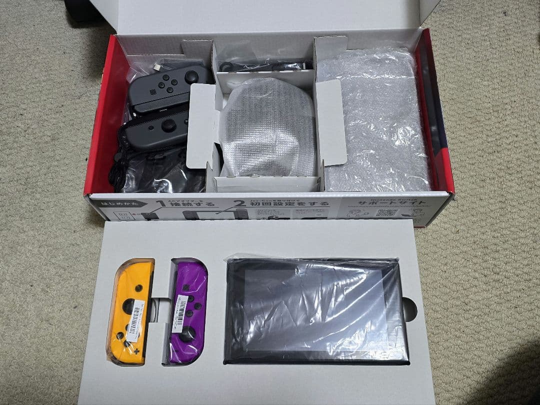 switch 本体 2021年モデル Switch 本体 箱なし 送料込み 限定値下げ☆任天堂Switch