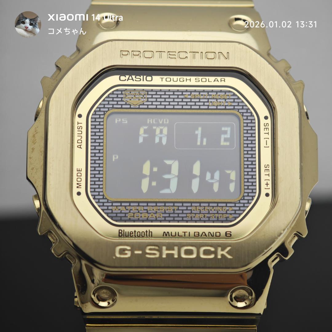 【美品】カシオ G-SHOCK GMW-B5000GD-9JF GMW-B5000GD-9ER | GMW-B5000GD-9 | G-Shock Gold