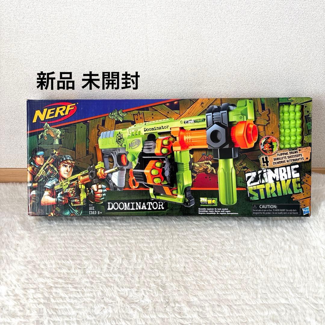 新品 未開封 ナーフ ゾンビストライクブラスター DOOMINATOR Nerf Doominator Zombie Strike Blaster Dart Gun Boy's 22
