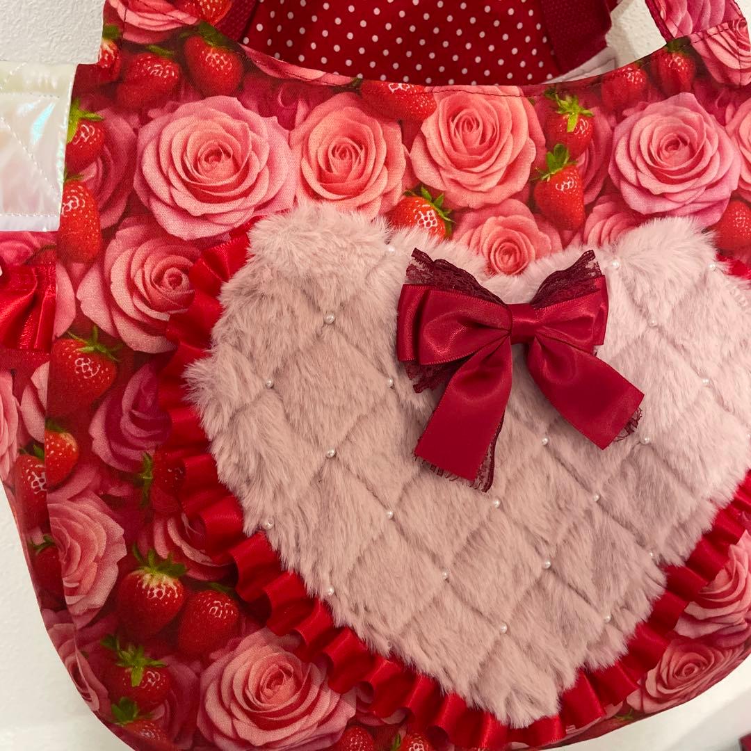 コヤンイサムチョン 貴婦人るみちゃんポーチ付きころりんトートバッグ