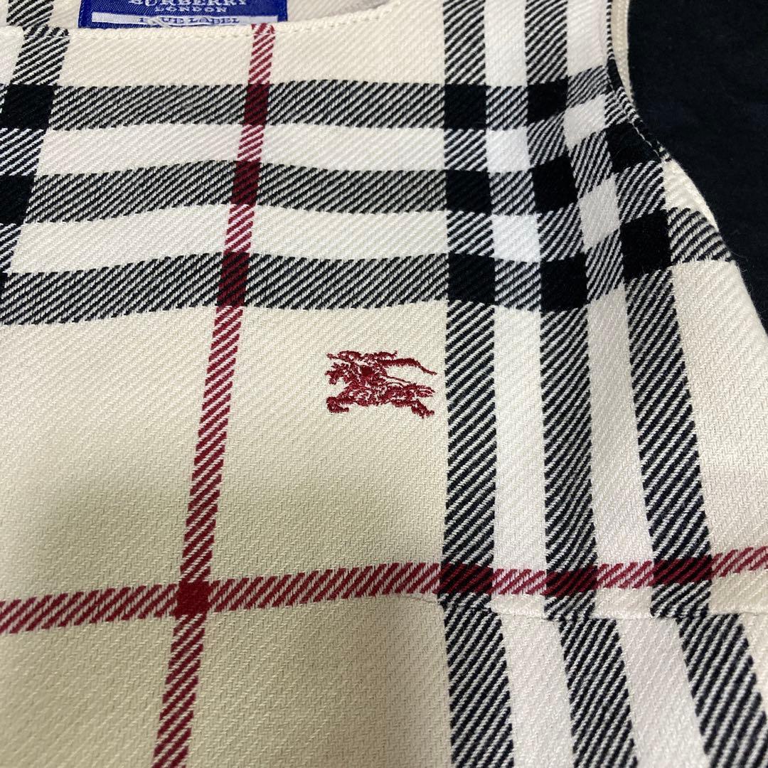 BURBERRY BLUE LABEL ワンピース ノバチェック ホースロゴ - MISATO