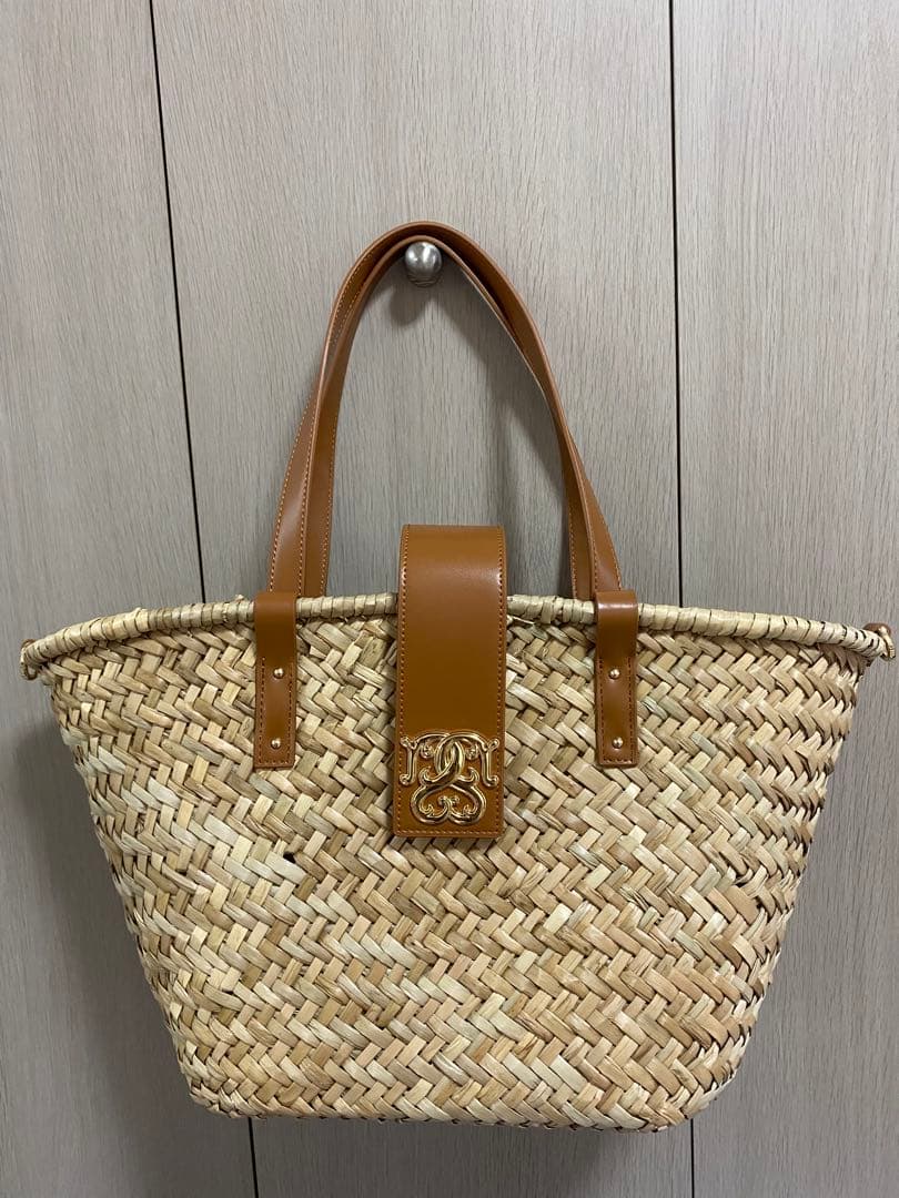 SNIDEL スナイデル　／ コットンショルダーブレードトートバッグ　ブラウン Amazon | [スナイデル] コットンショルダーブレードトートバッグ