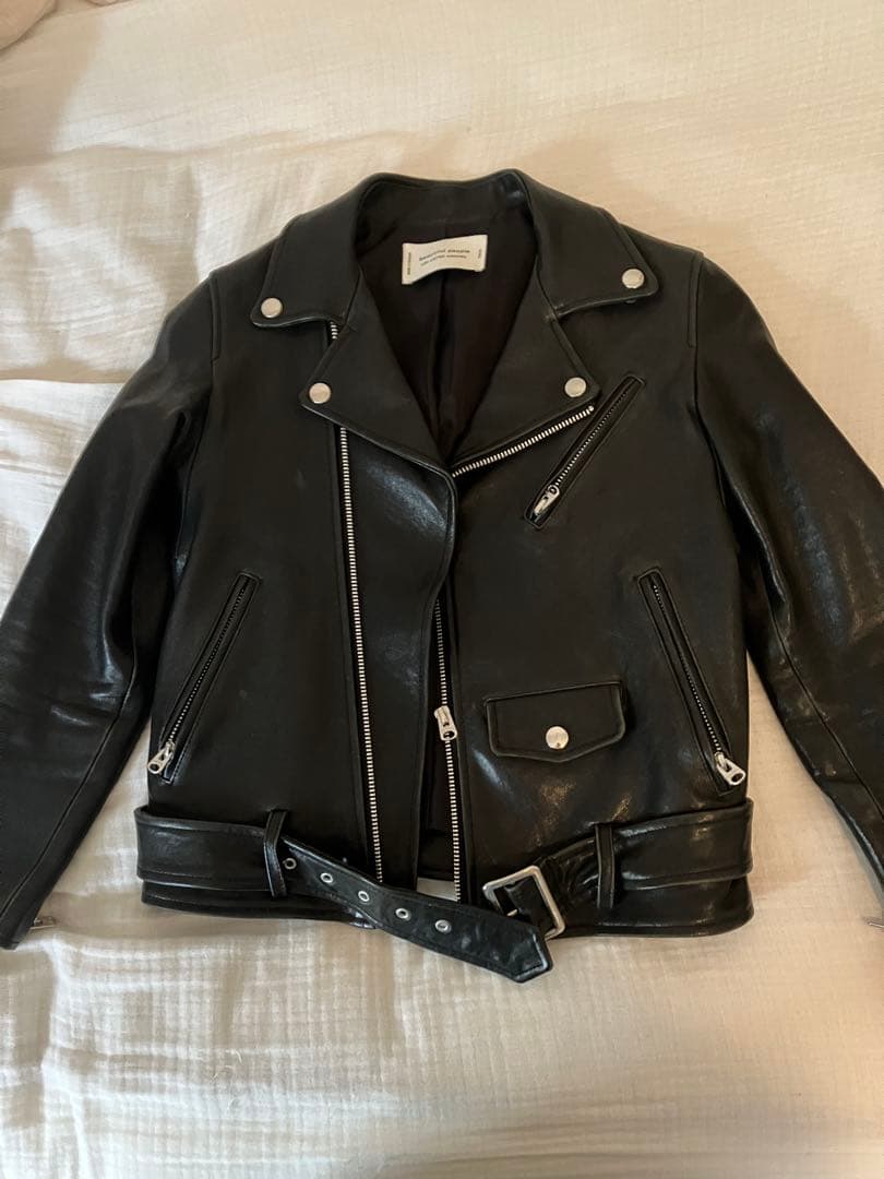 限定値下げ　beautiful people ライダースジャケット beautiful people】ライダースジャケット サイズ120〜160 ブラック