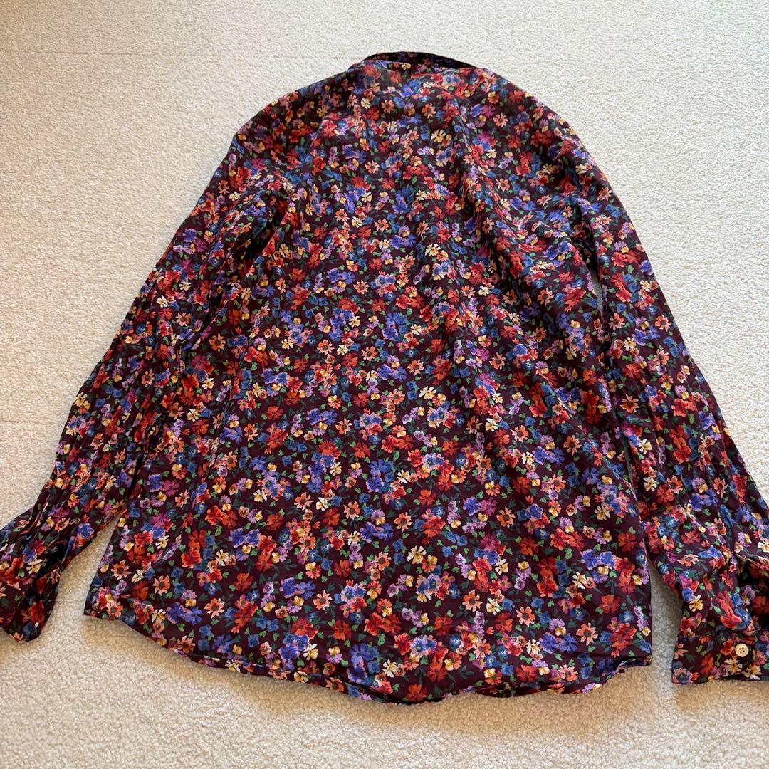 キャサリン妃愛用 SEZANE セザンヌ フラワーシャツ パープル Sézane