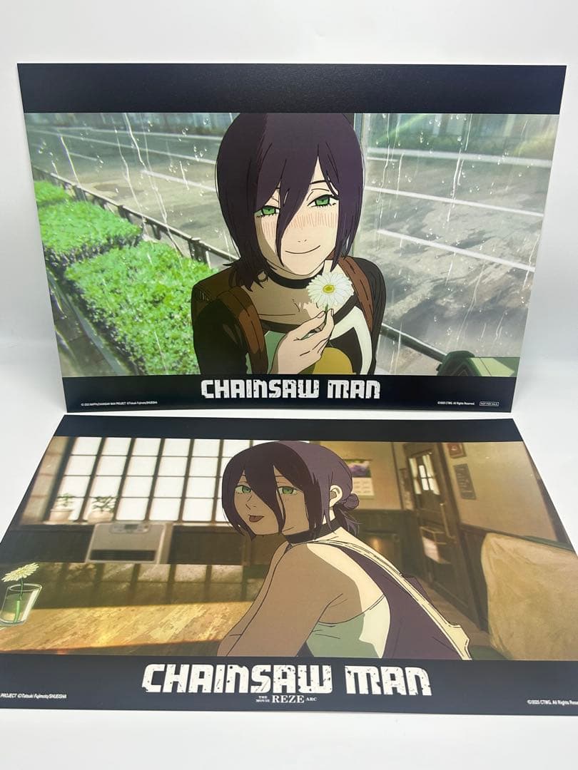 台湾限定 劇場版 チェンソーマン レゼ編 レゼ A3 夜光ポスター　香り付き 台湾限定 劇場版 チェンソーマン レゼ編 レゼ A3 夜光ポスター