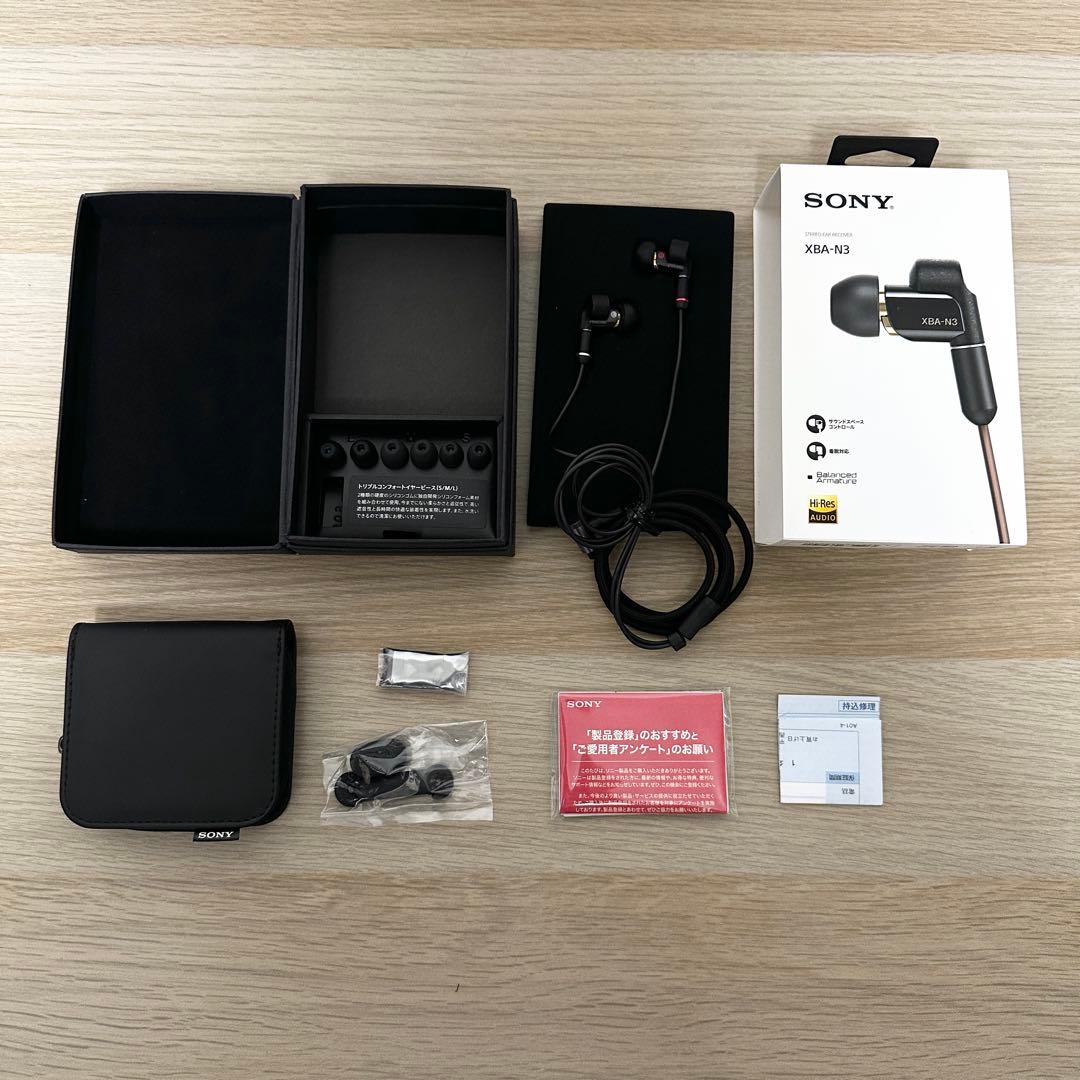 SONY XBA-N3 イヤホン ハイレゾ対応 ソニー XBA-N3 | ヘッドホン | ソニー