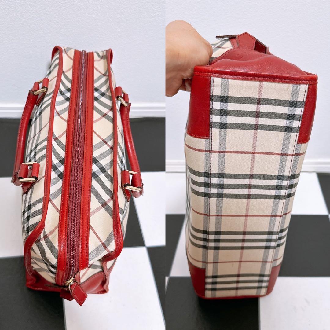 《美品》Burberry Blue Label(バーバリー)ハンドバッグ