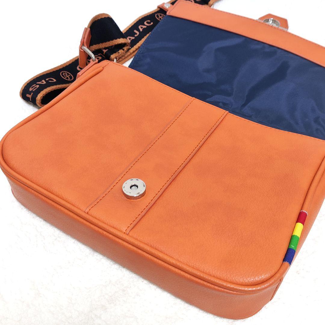 ⭐️ほぼ未使用⭐️CASTELBAJAC オレンジ ショルダーバッグ ソルベ