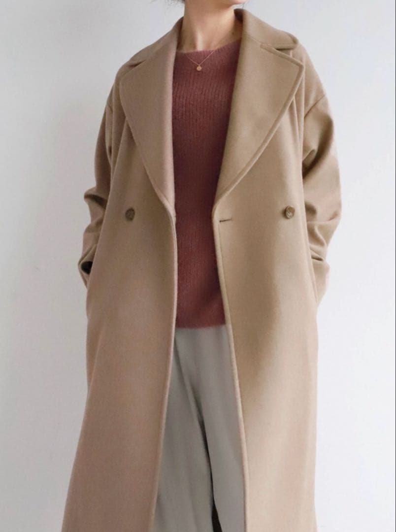 SLOBE IENA⭐︎SUPER100メルトンビックラペルコート - メルカリ