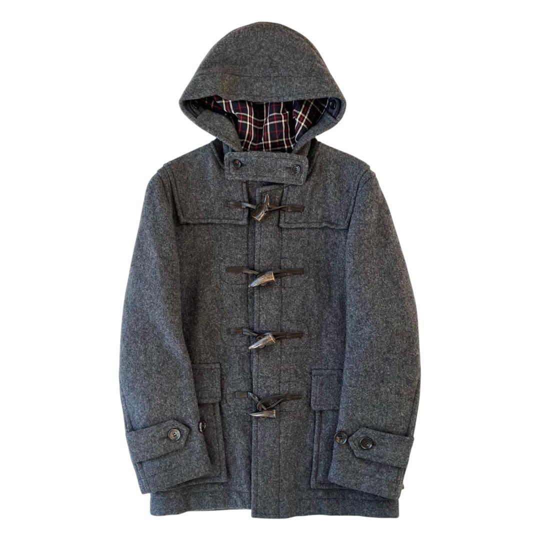 ジャケット・アウター COMME des GARCONS HOMME 09AW Duffle Coat COMME des GARCONS HOMME / WOOL MELTON × NYLON QUILTING DUFFLE COAT
